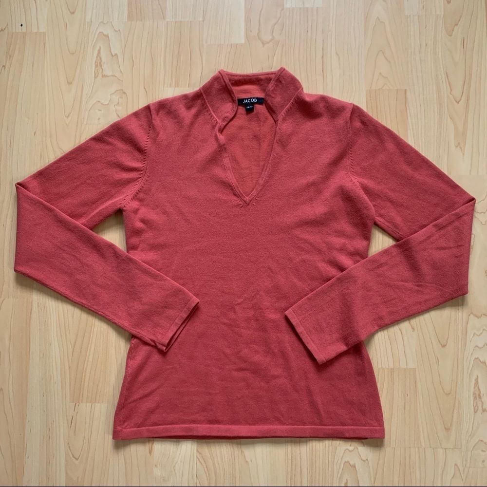 Jacob V Neck Cut Sweater